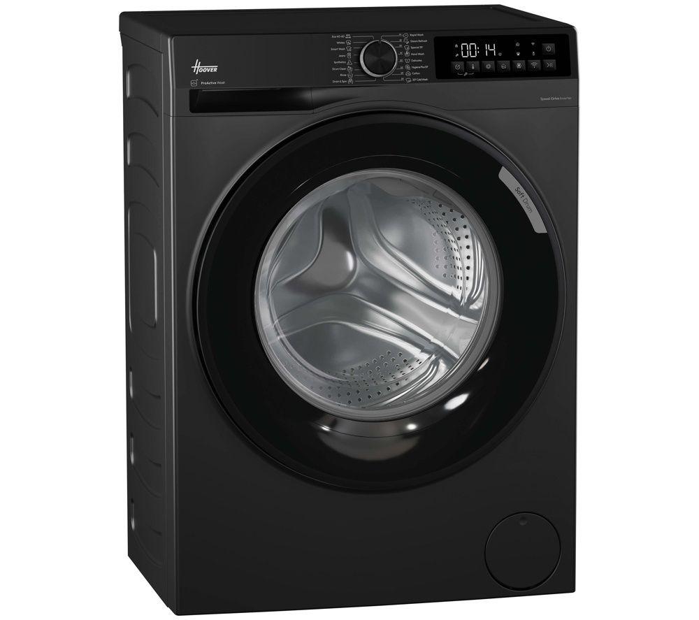 HOOVER Pro Wash Series 3 HBR 412BL10J-80 WiFi-enabled 12 kg 1400 Spin Washing Machine - Black image number 2 of 8