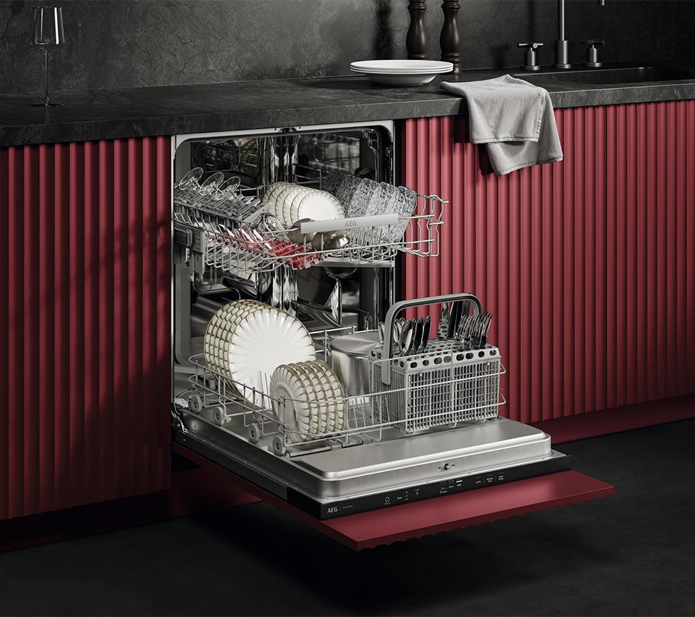 AEG 5000 Series Airdry GI5200C1SN Full-size Fully Integrated Dishwasher image number 2 of 8