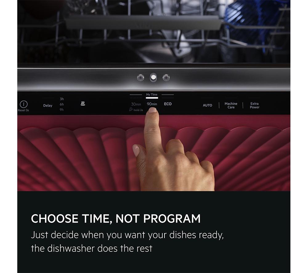 AEG 5000 Series Airdry GI5200C1SN Full-size Fully Integrated Dishwasher image number 3 of 8