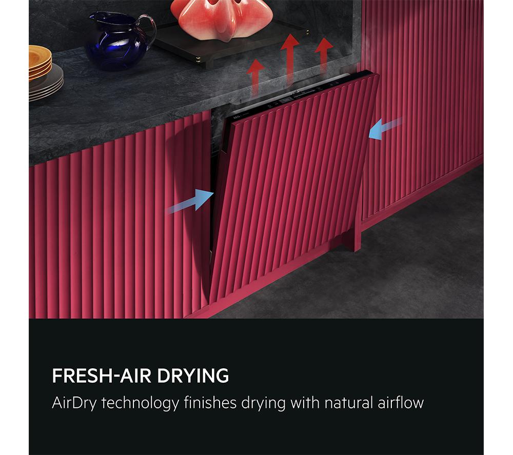 AEG 5000 Series Airdry GI5200C1SN Full-size Fully Integrated Dishwasher image number 6 of 8