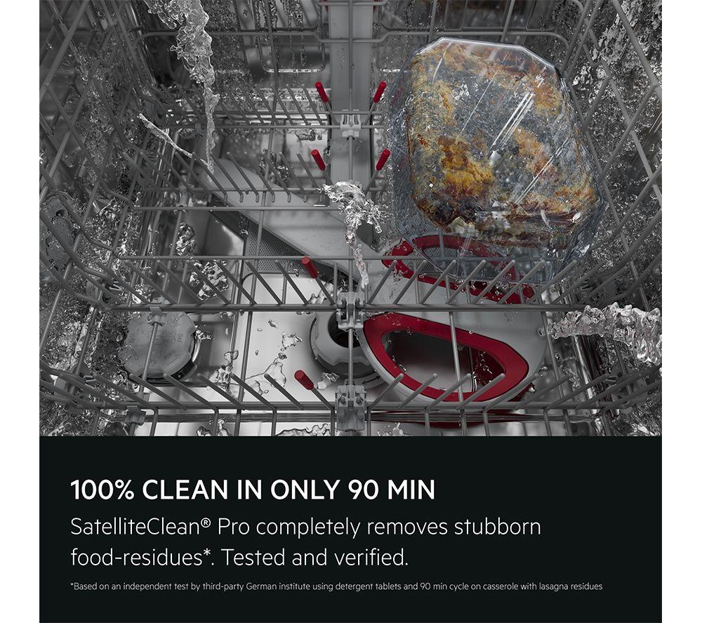 AEG SatelliteClean Pro Comfort Lift GI8200X5TN Full-size Fully Integrated Dishwasher image number 5 of 12
