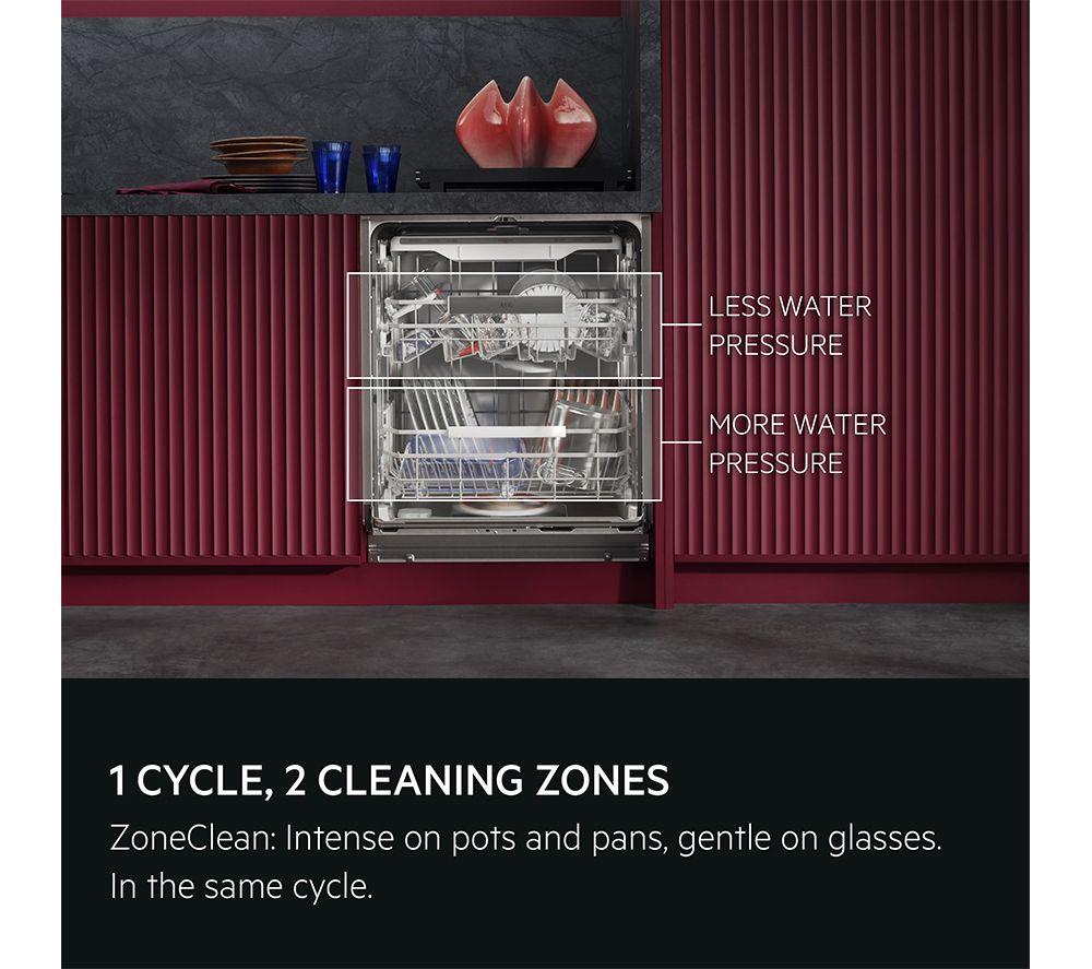 AEG SatelliteClean Pro Comfort Lift GI8200X5TN Full-size Fully Integrated Dishwasher image number 7 of 12