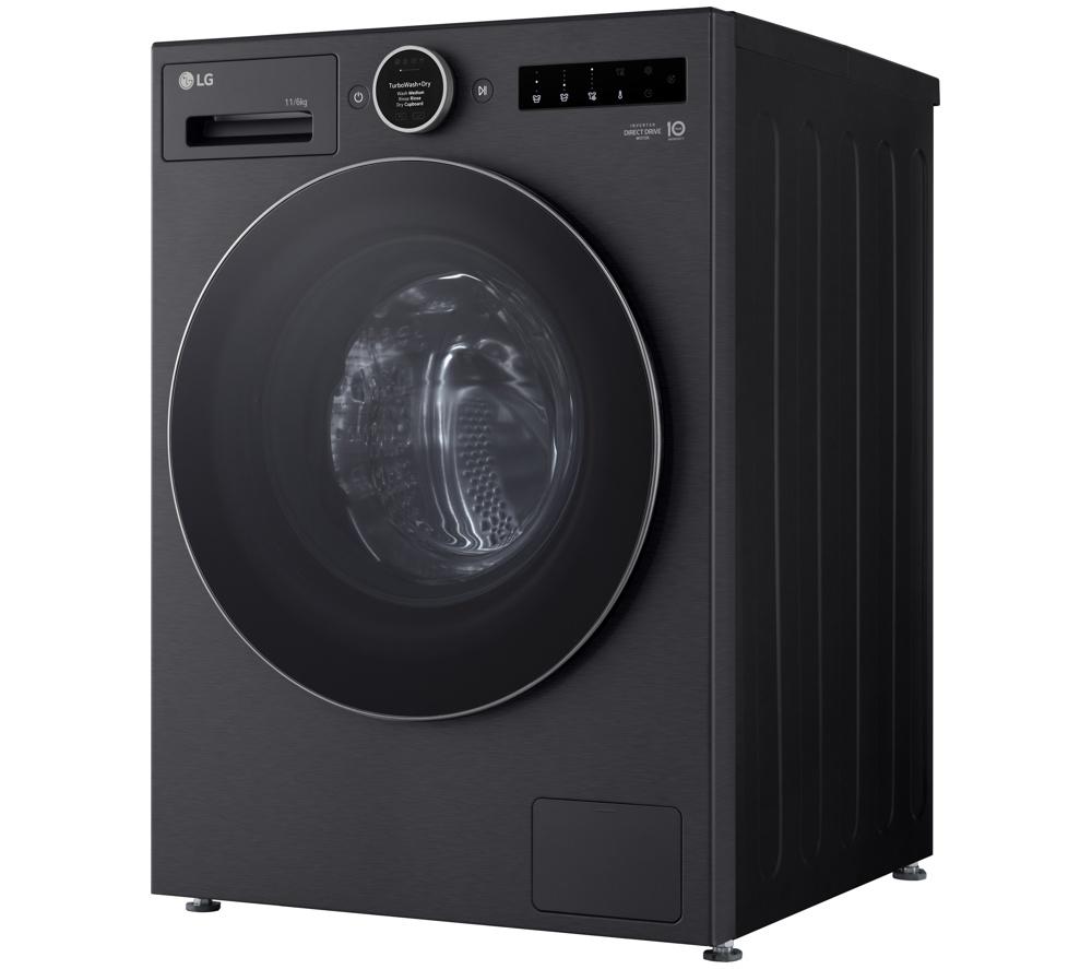 LG Series 10 WHX9016TBC WiFi-enabled 11 kg Heat Pump Washer Dryer - Black image number 18 of 20