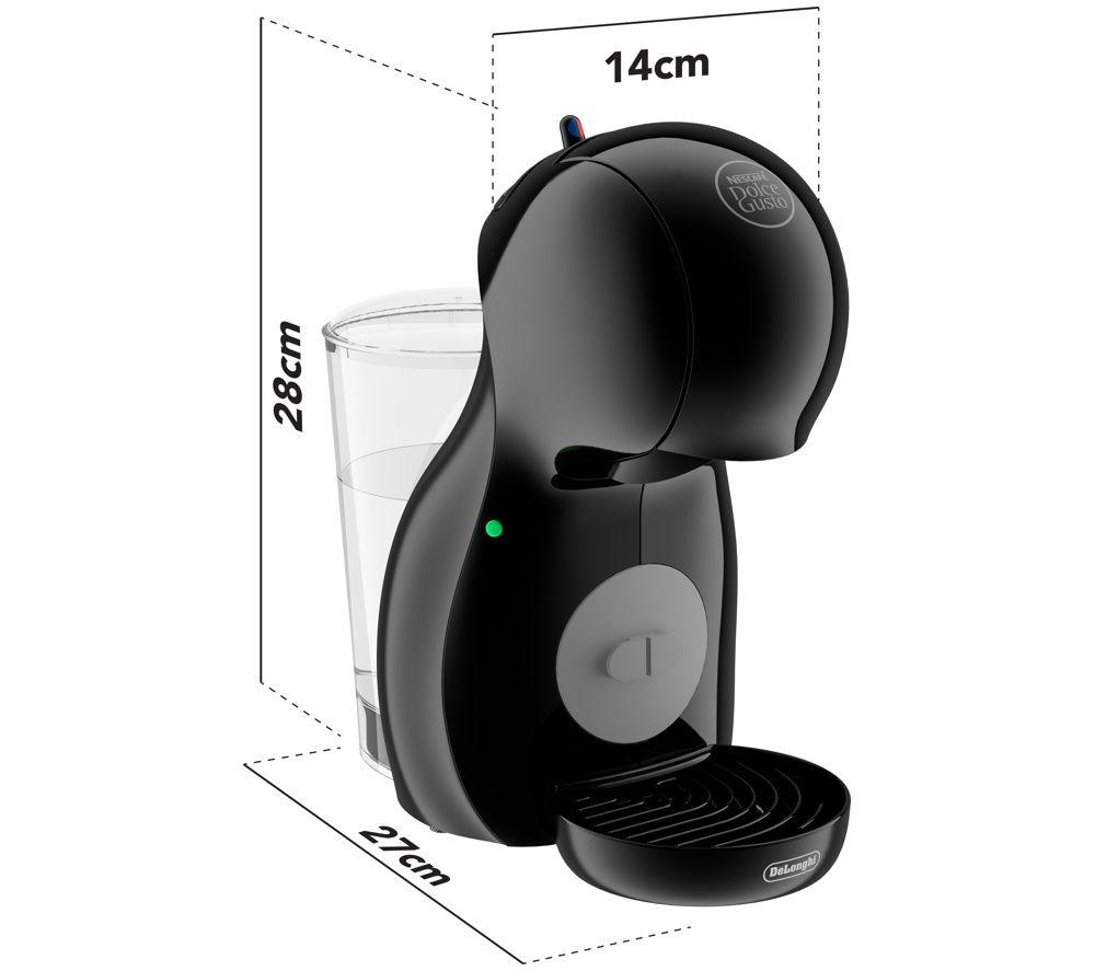DOLCE GUSTO by NESCAF&Eacute; Piccolo XS EDG210.BGY Coffee Machine - Black Grey image number 3 of 5
