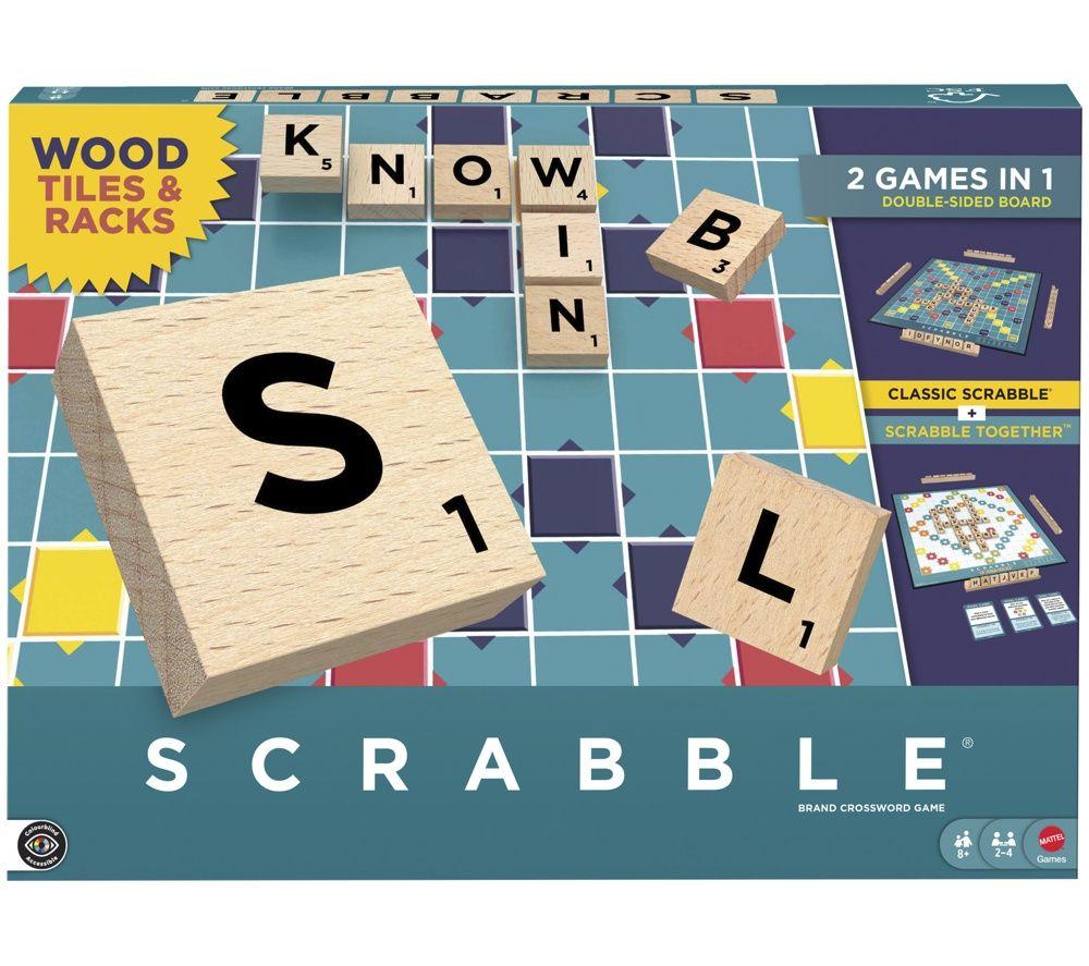 MATTEL Scrabble Refresh Board Game image number 4 of 6