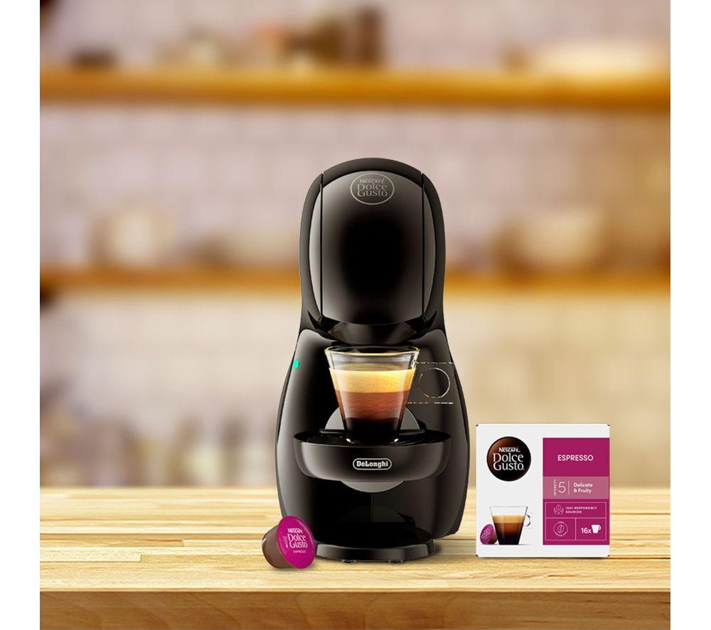 DOLCE GUSTO by NESCAF&Eacute; Piccolo XS EDG210.BGY Coffee Machine Value Bundle - Black Grey image number 3 of 3