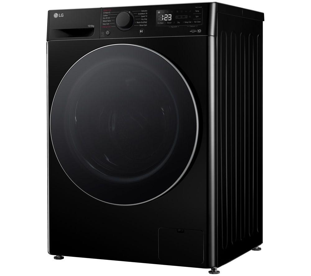 LG Series 4 Pro AI Direct Drive FWY706NCTN1 10 kg Washer Dryer - Black image number 8 of 8