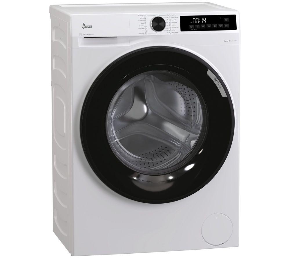 HOOVER Pro Wash Series 3 HBR 412BL10-80 WiFi-enabled 12 kg 1400 Spin Washing Machine - White image number 3 of 6