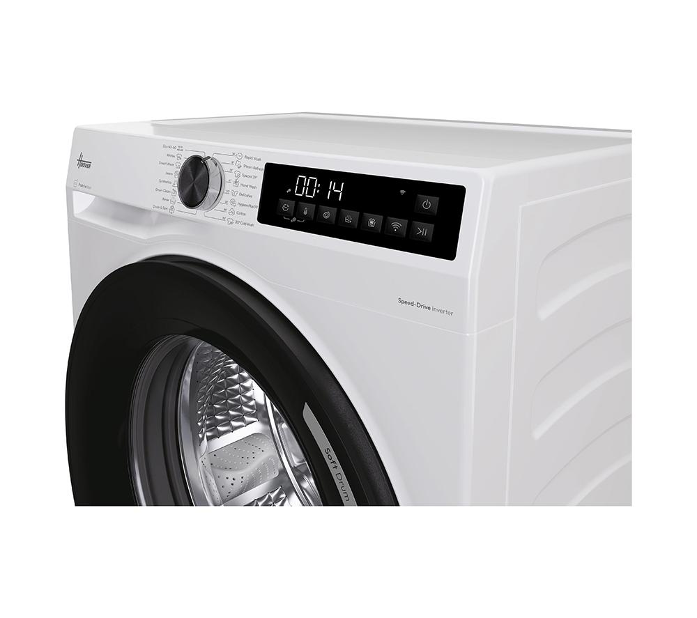 HOOVER Pro Wash Series 3 HBR 412BL10-80 WiFi-enabled 12 kg 1400 Spin Washing Machine - White image number 7 of 12
