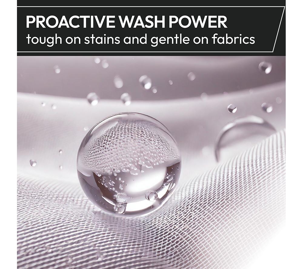 HOOVER Pro Wash Series 3 HBR 412BL10-80 WiFi-enabled 12 kg 1400 Spin Washing Machine - White image number 11 of 12
