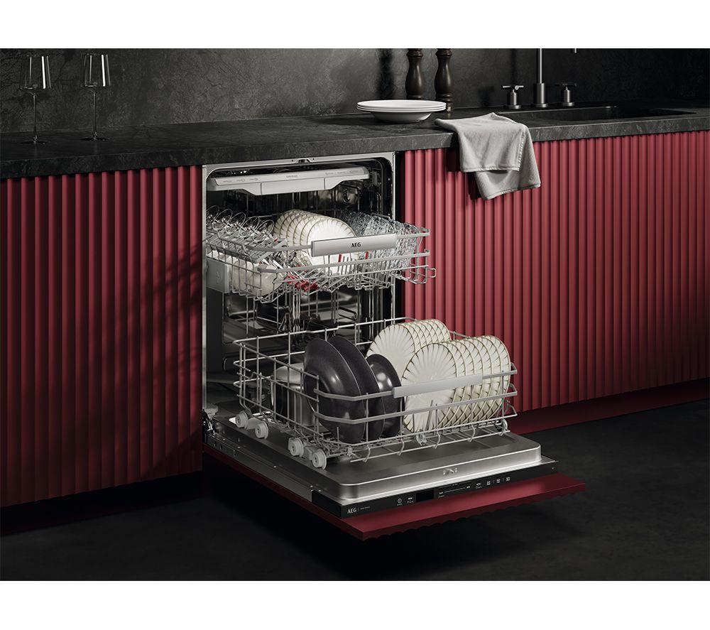 AEG SatelliteClean GI8200A2TN Full-size Fully Integrated Dishwasher image number 3 of 11