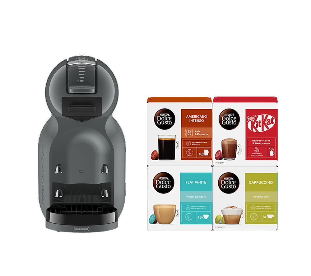 DOLCE GUSTO by De&rsquo;Longhi Mini Me 2 EDG335.A Pod Coffee Machine Starter Kit - Anthracite image number 4 of 6