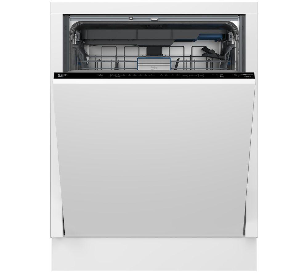 Beko bPRO 700 BDIN38550WP Full-size Smart Fully Integrated Dishwasher