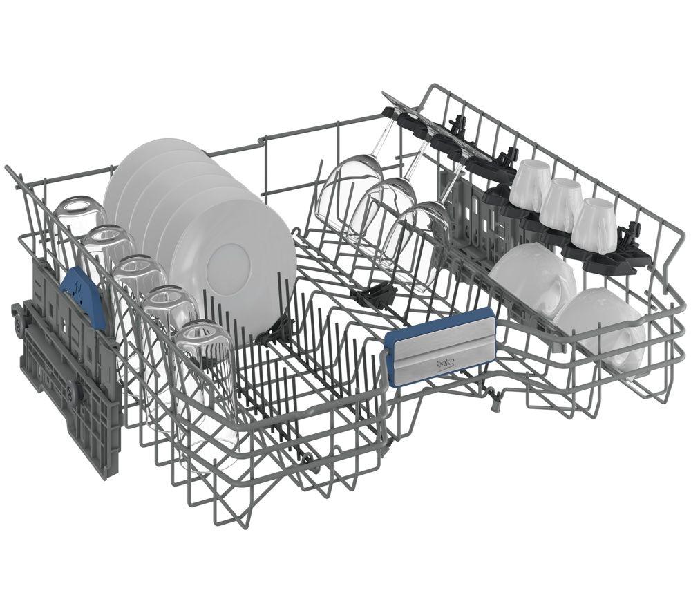 BEKO bPRO 700 BDIN38550WP Full-size Smart Fully Integrated Dishwasher image number 5 of 6