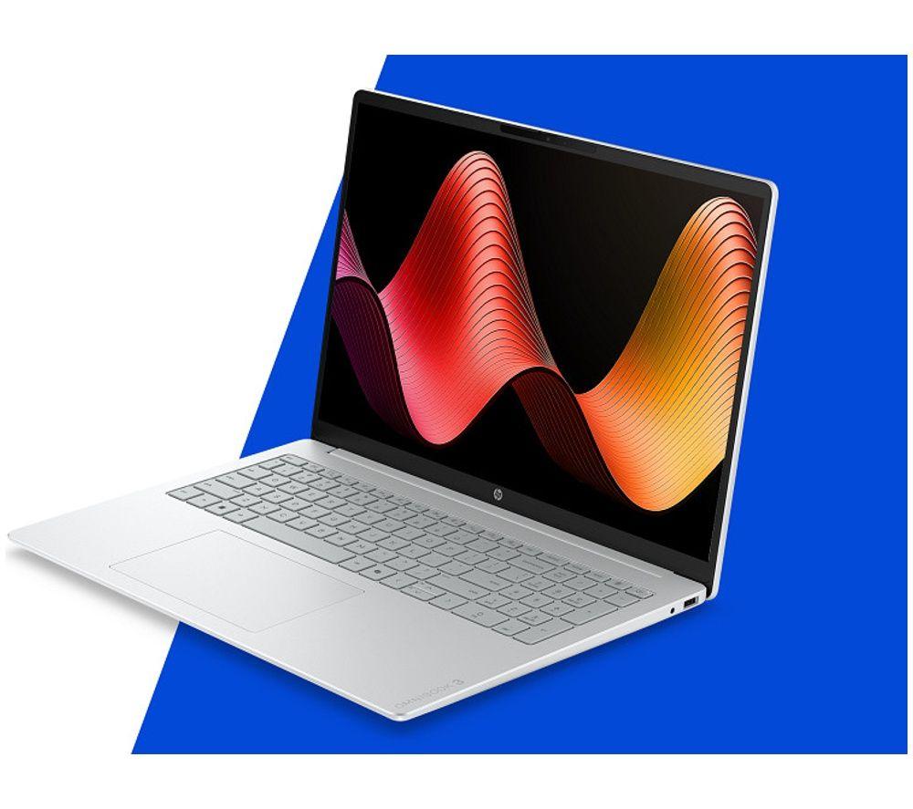 HP OmniBook 3 AI 16" Laptop - Intel&reg; Core&trade; 5, 256 GB SSD, Silver image number 2 of 5