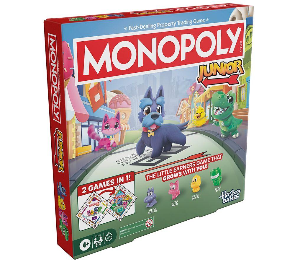 HASBRO Monopoly Junior 2-in-1 Refresh Board Game image number 6 of 8