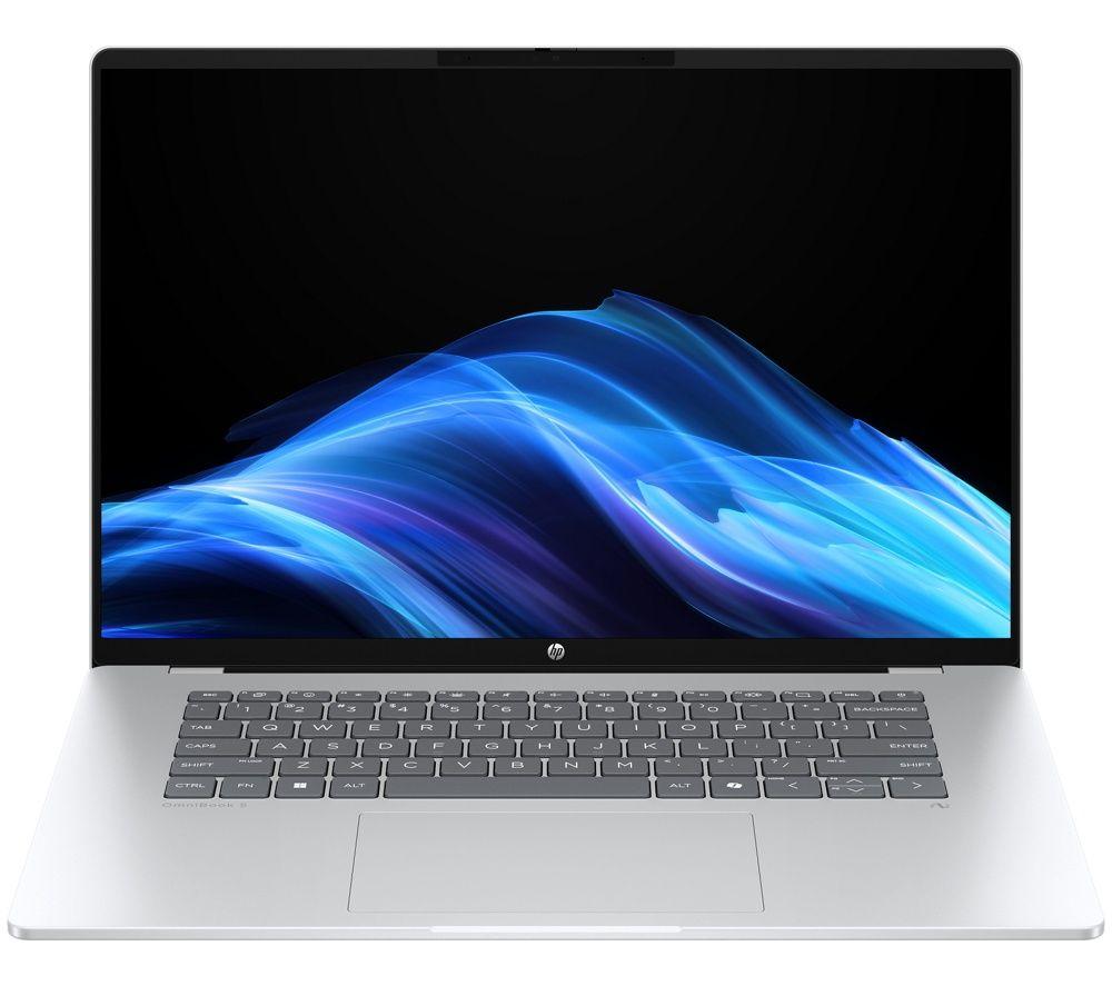 Hp Omnibook 5 Ngai 16" Laptop - Snapdragon X, 256 Gb Ssd, Silver, Silver/Grey