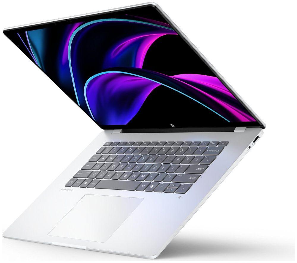 HP OmniBook 5 NGAI 16" Laptop - Snapdragon X, 256 GB SSD, Silver image number 4 of 6