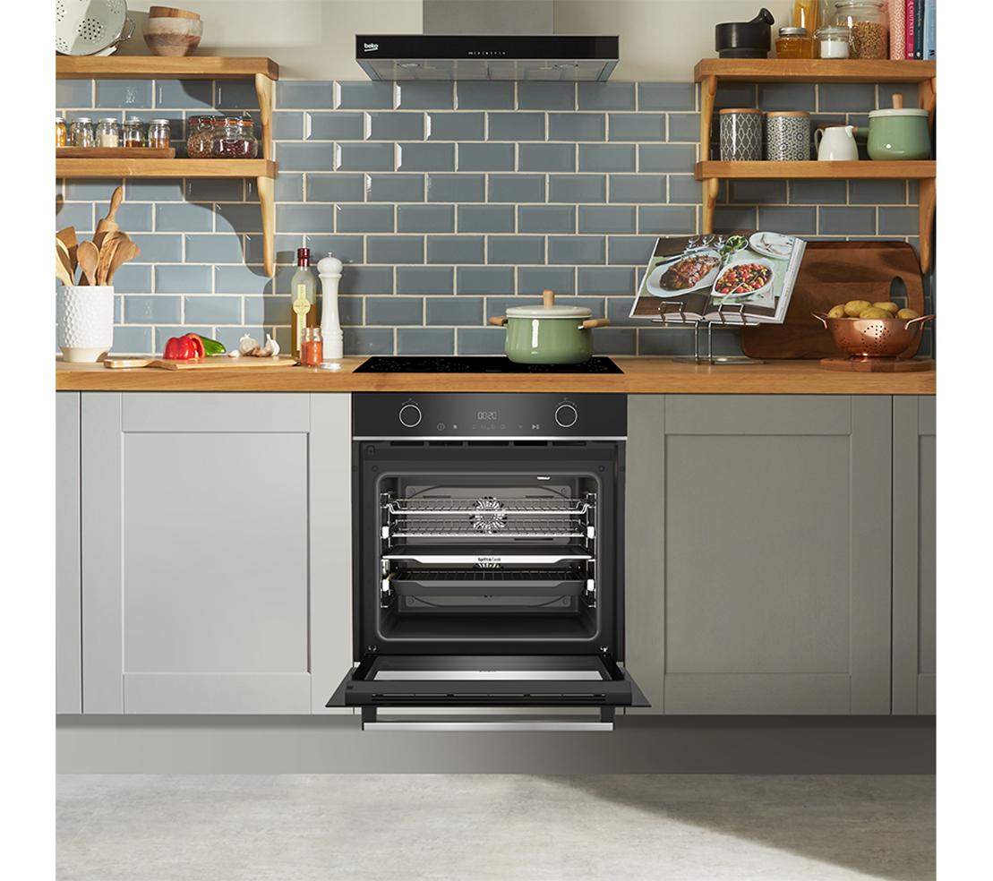 BEKO Pro AeroPerfect BBVM13400XC Electric Oven - Black image number 12 of 16