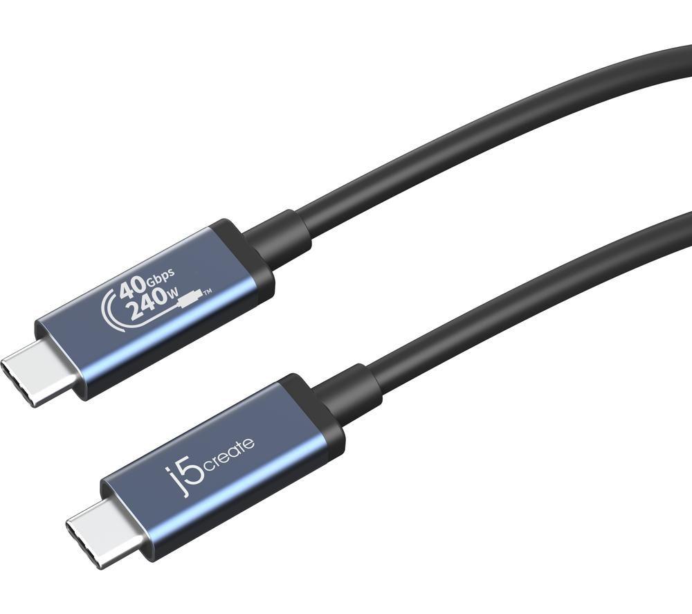 J5CREATE JUC29L08 USB-C Cable - 0.8 m image number 6 of 6