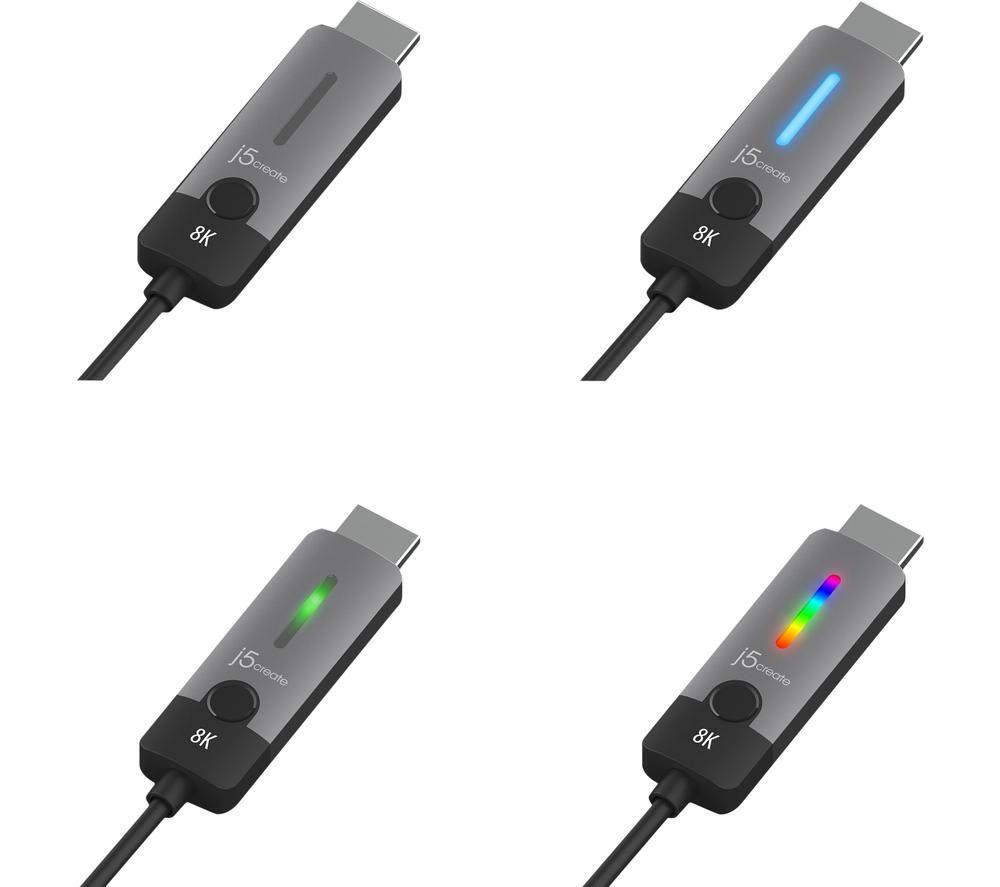 J5CREATE USB-C to HDMI 2.1 Ultra HD 8K Cable - 1.8 m image number 2 of 11