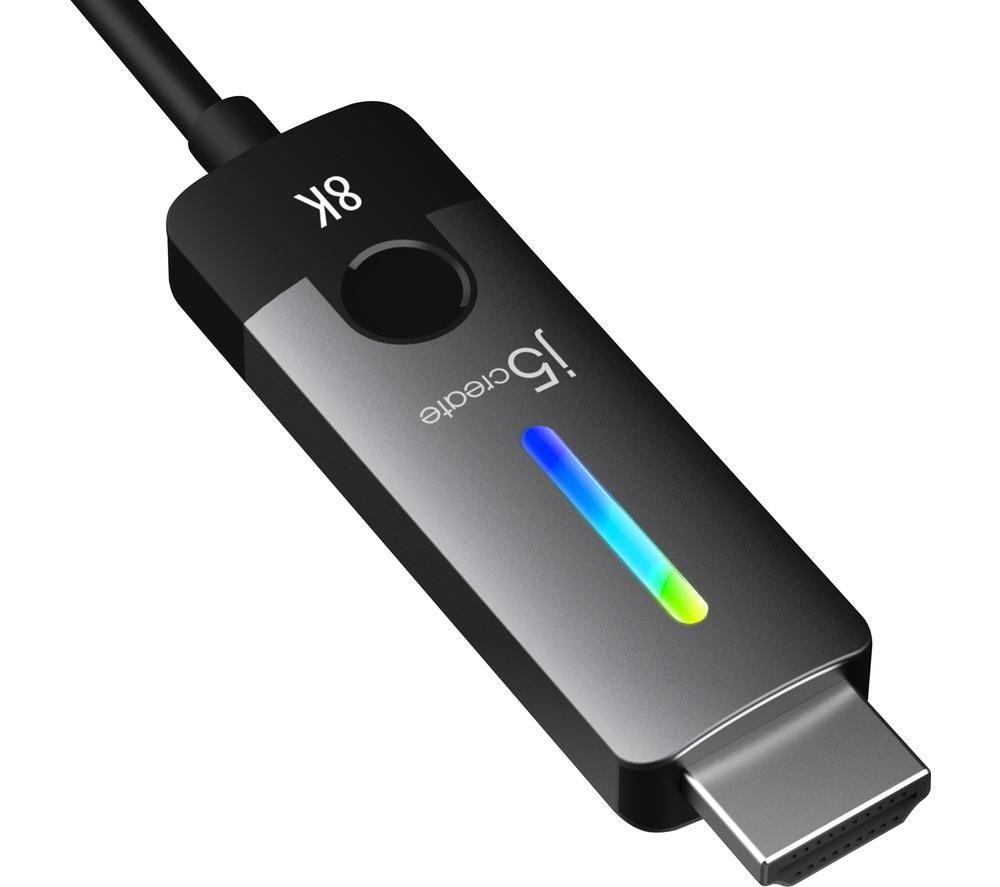 J5CREATE USB-C to HDMI 2.1 Ultra HD 8K Cable - 1.8 m image number 3 of 11