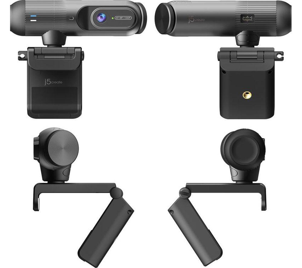 J5CREATE JVU302-N 2K Quad HD Webcam image number 6 of 8