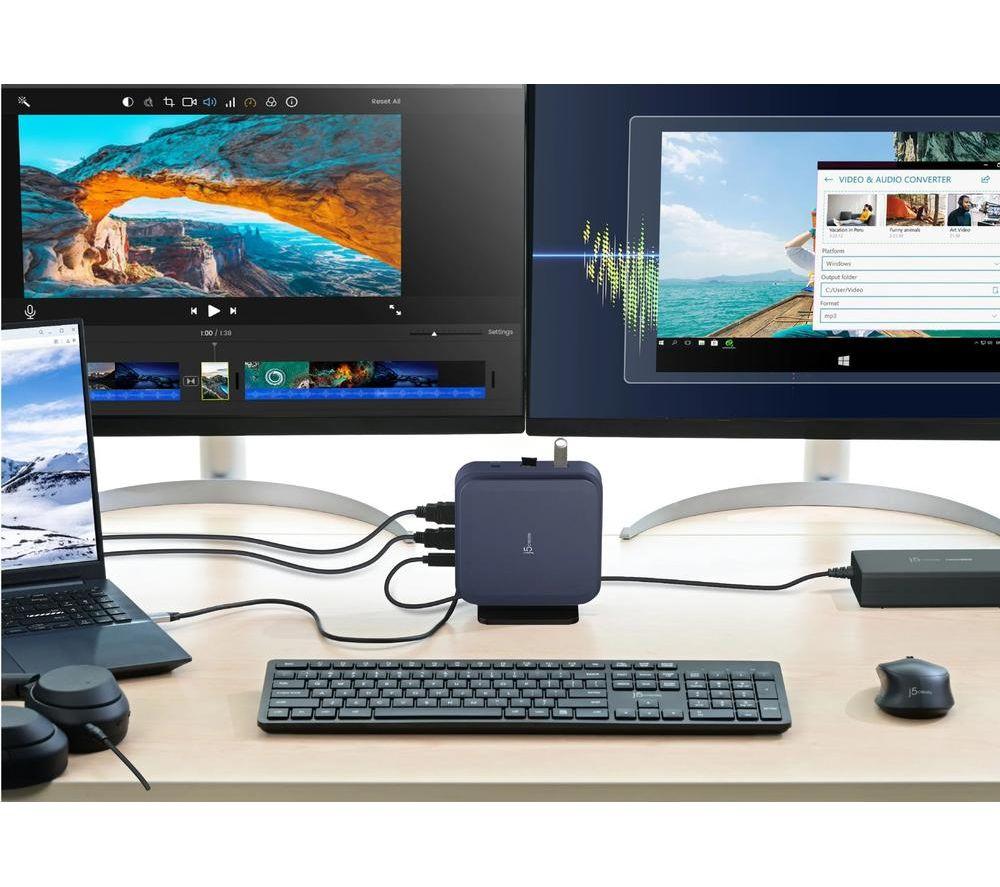 J5CREATE JCD3196 11-port USB Type-C Docking Station image number 5 of 7