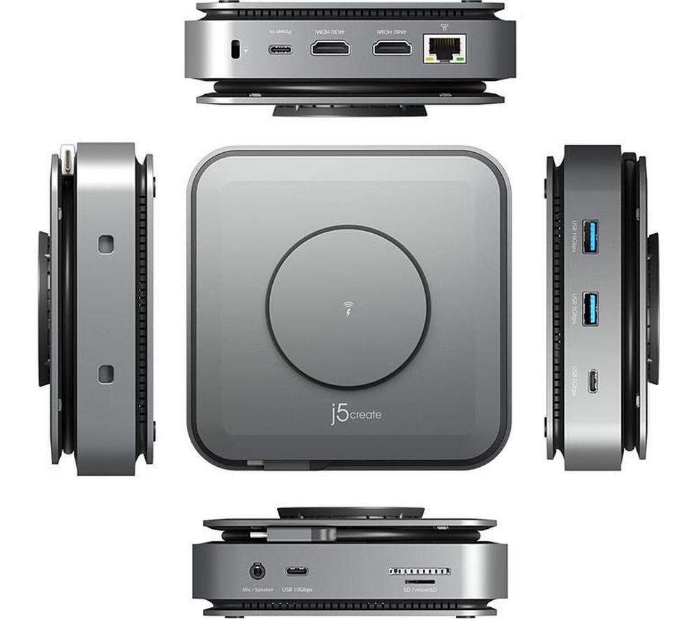 J5CREATE JCD3199 12-Port USB Type-C Docking Station image number 6 of 12