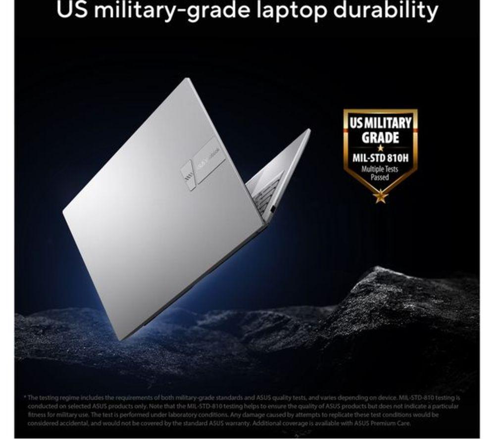ASUS Vivobook 15 X1504MA 15.6" Laptop - Intel&reg; Core&trade; 3, 128 GB SSD, Silver image number 2 of 11