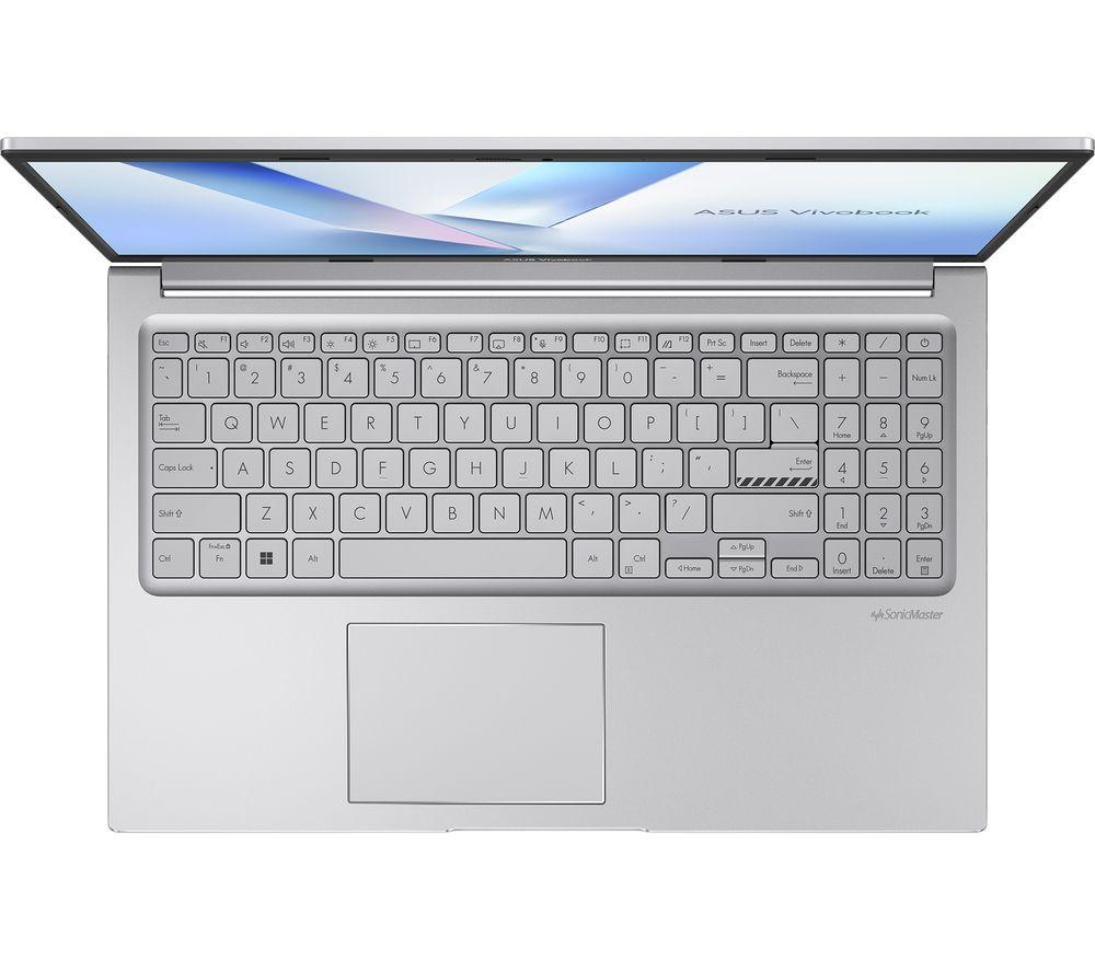 ASUS Vivobook 15 X1504MA 15.6" Laptop - Intel&reg; Core&trade; 7, 512 GB SSD, Silver image number 9 of 10