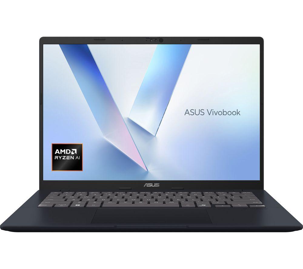 Asus Vivobook 14 M1407ka 14" Laptop, Copilot Pc - Amd Ryzen™ Ai 5, 512 Gb Ssd, Blue, Blue