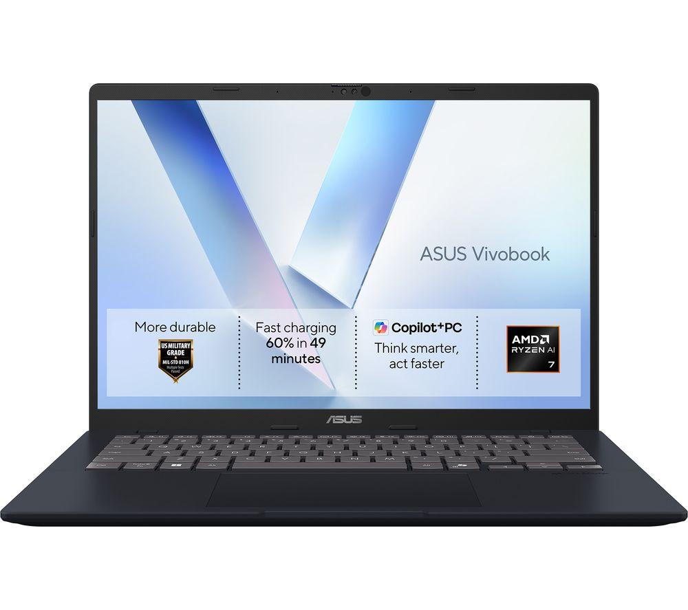 ASUS Vivobook 14 M1407GA 14" Laptop - AMD Ryzen AI 7, 1 TB SSD, Blue image number 10 of 11