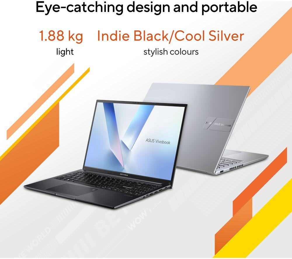 ASUS Vivobook 16 M1605NAQ 16" Laptop - AMD Ryzen 5, 512 GB SSD, Cool Silver image number 5 of 9