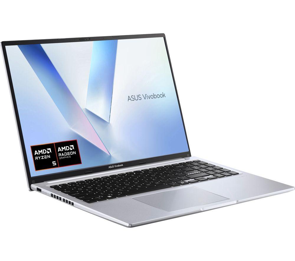 ASUS Vivobook 16 M1605NAQ 16" Laptop - AMD Ryzen 5, 512 GB SSD, Cool Silver image number 9 of 9