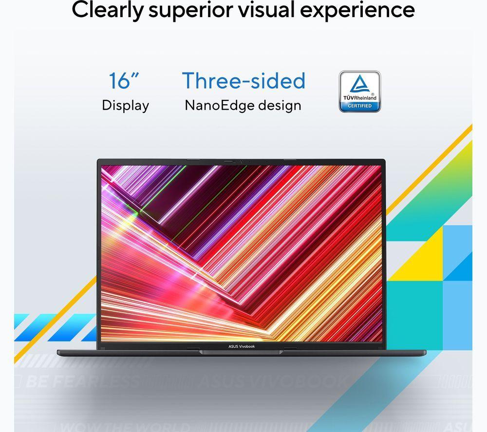 ASUS Vivobook 16 OLED X1605VA 16" Laptop - Intel&reg; Core&trade; 9, 1 TB SSD, Silver image number 8 of 9