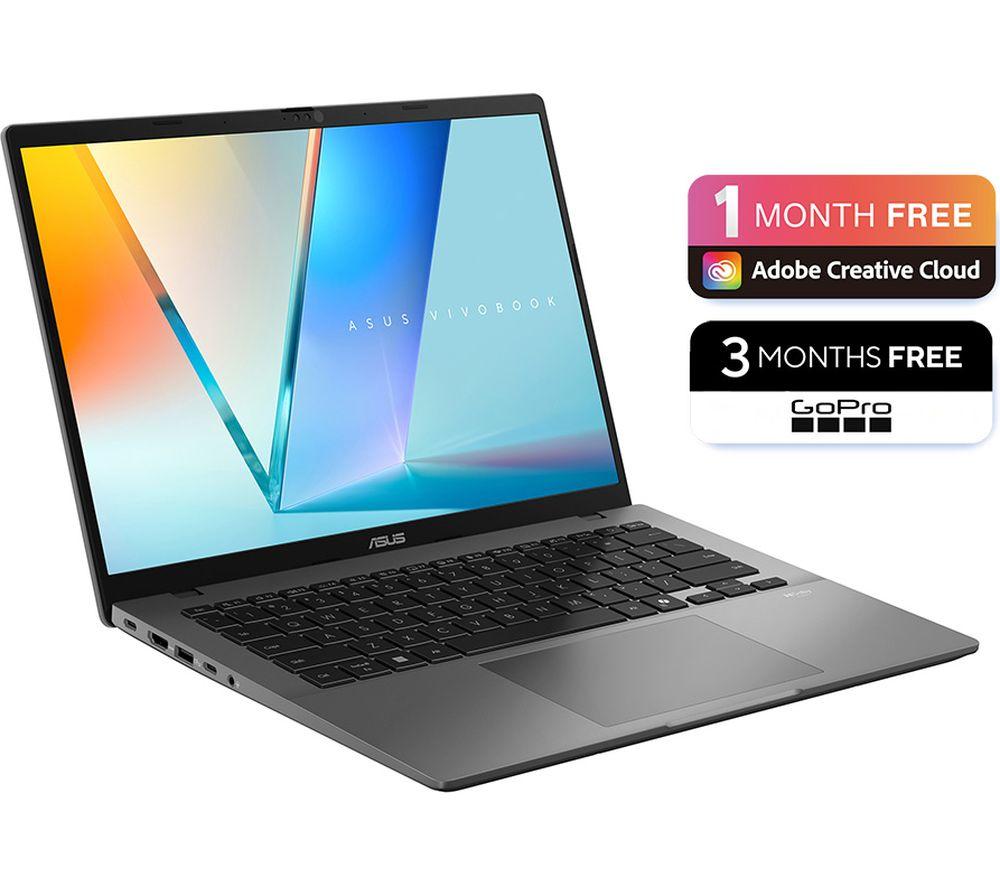 ASUS Vivobook 14 M3407GA OLED 14" Laptop - AMD Ryzen AI 7, 1 TB SSD, Grey image number 3 of 8