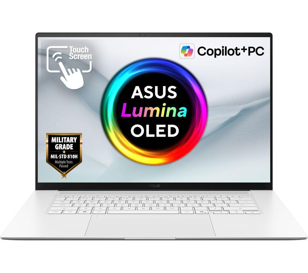 Asus Zenbook S16 Copilot Pc Oled 16" Laptop - Amd Ryzen™ Ai 7, 1 Tb Ssd, Scandinavian White, White