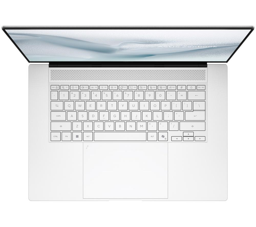 ASUS Zenbook S16 Copilot+ PC OLED 16" Laptop - AMD Ryzen AI 9, 1 TB SSD, Scandinavian White image number 2 of 24