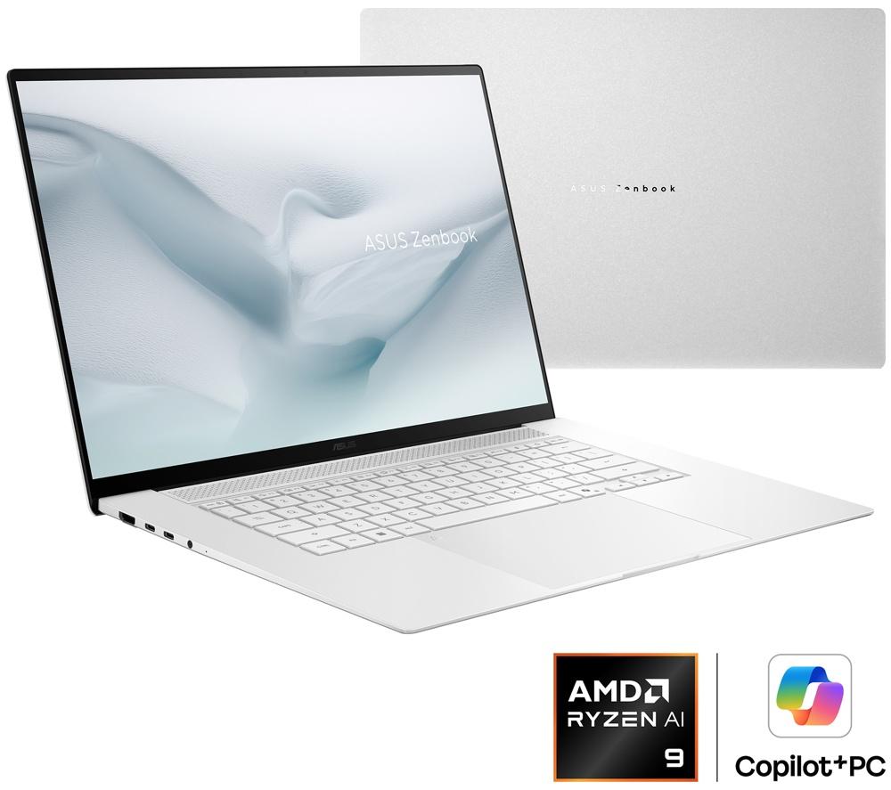 ASUS Zenbook S16 Copilot+ PC OLED 16" Laptop - AMD Ryzen AI 9, 1 TB SSD, Scandinavian White image number 7 of 24