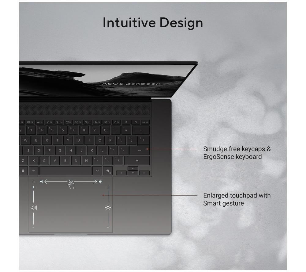 ASUS Zenbook S16 Copilot+ PC OLED 16" Laptop - AMD Ryzen AI 9, 1 TB SSD, Scandinavian White image number 17 of 24