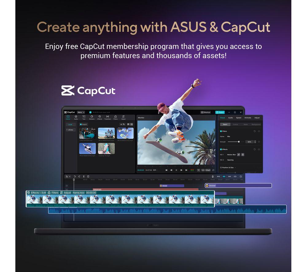 ASUS ProArt P16 OLED 16" Laptop - AMD Ryzen AI 9, 2 TB SSD, Nano Black image number 2 of 11