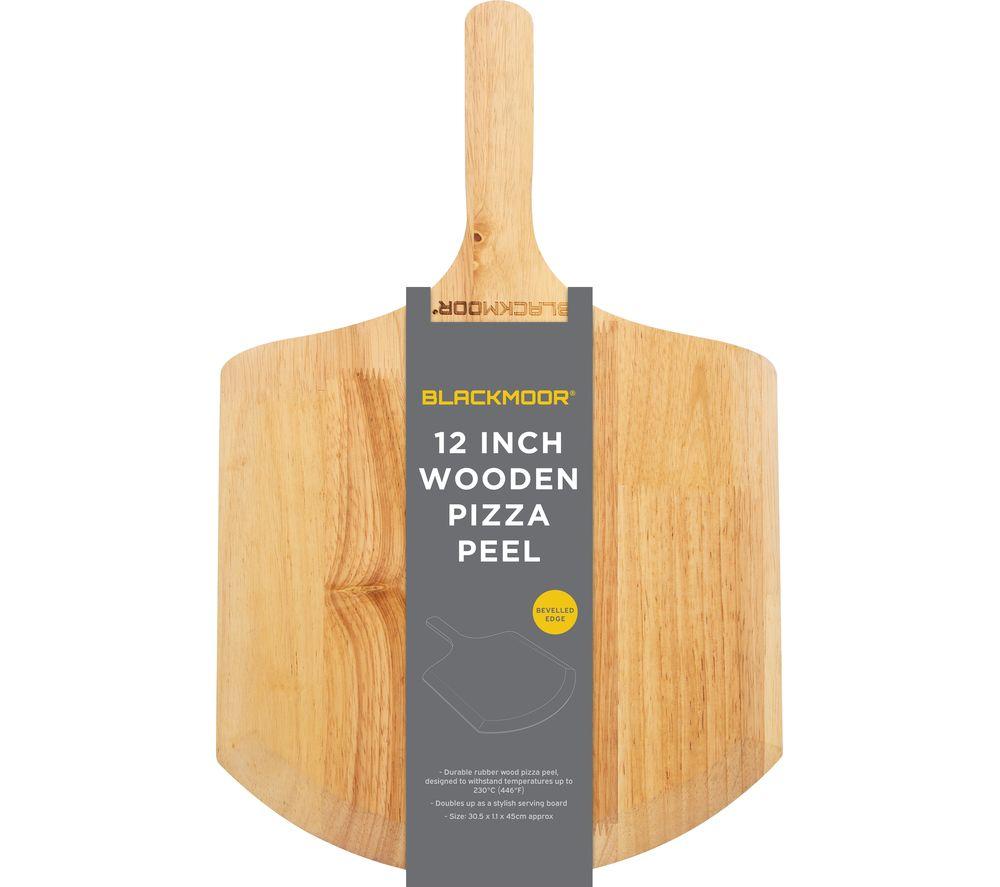 BLACKMOOR Wooden Pizza Peel - Brown image number 3 of 3