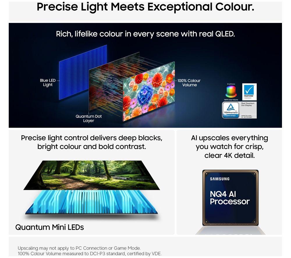 SAMSUNG QN70H 65" Neo QLED 4K Mini LED Vision AI Smart TV 2026 - QE65QN70H image number 2 of 6