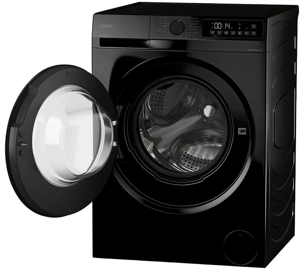 CANDY Quick Pro GWD 496B8B-80 9 kg Washer Dryer - Black image number 3 of 4