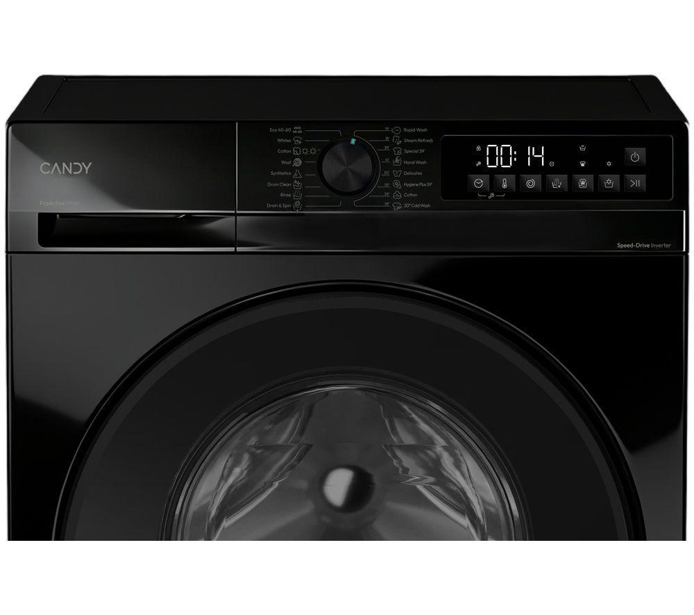 CANDY Quick Pro GWD 496B8B-80 9 kg Washer Dryer - Black image number 4 of 4