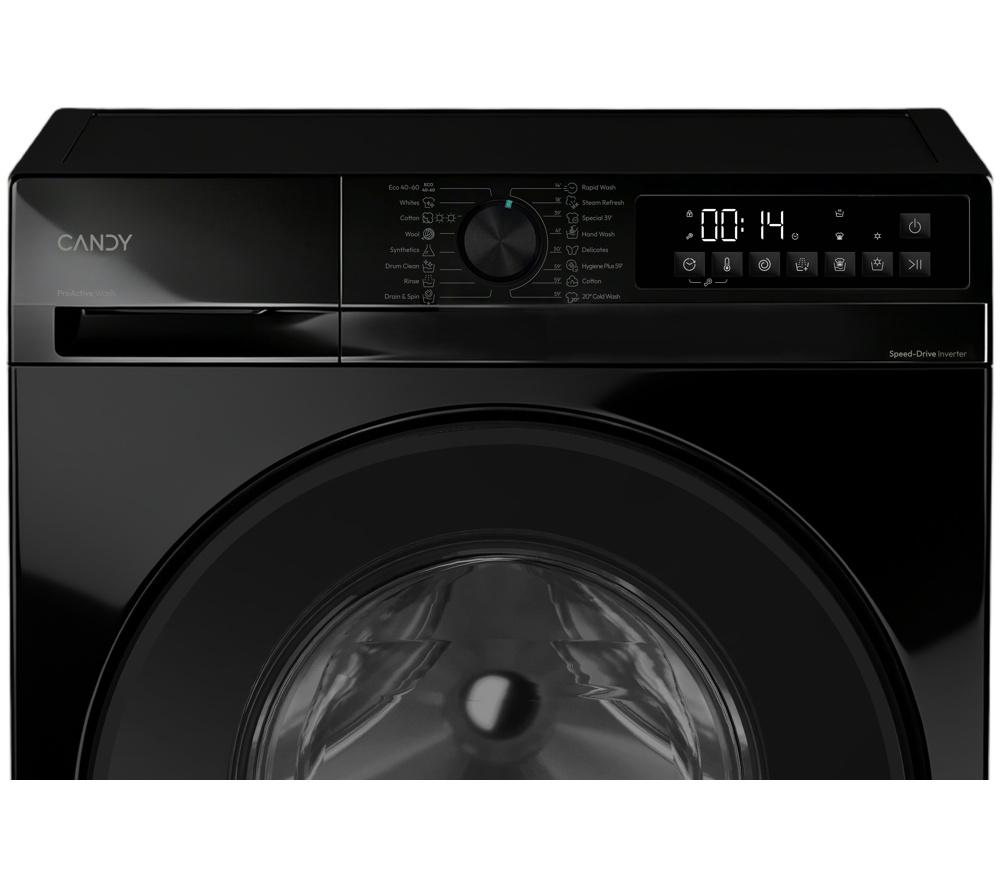 CANDY Quick Pro GWD 496B8B-80 9 kg Washer Dryer - Black image number 6 of 10