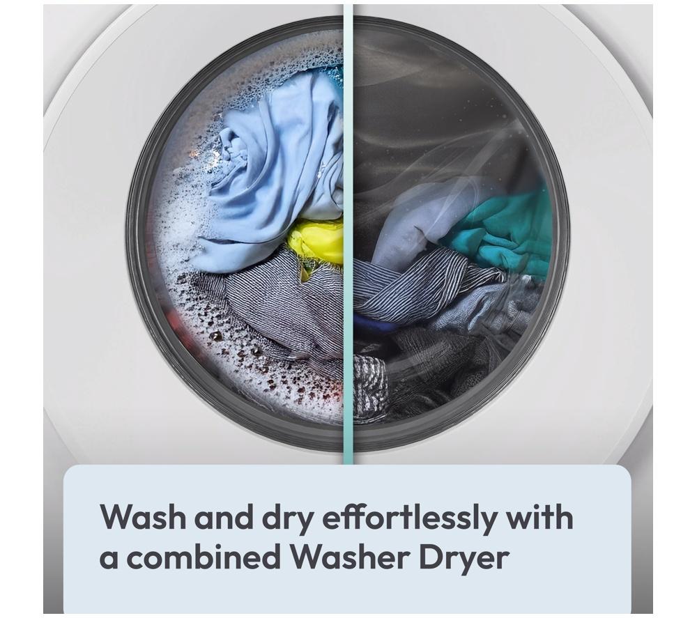 CANDY Quick Pro GWD 496B8B-80 9 kg Washer Dryer - Black image number 10 of 10