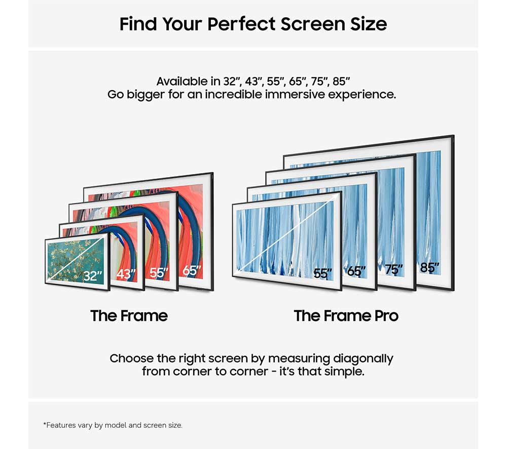 SAMSUNG The Frame Pro (2026) 65" Neo QLED 4K Art Mode Smart AI TV with Slim Fit Wall Mount - QE65LS03H image number 12 of 15