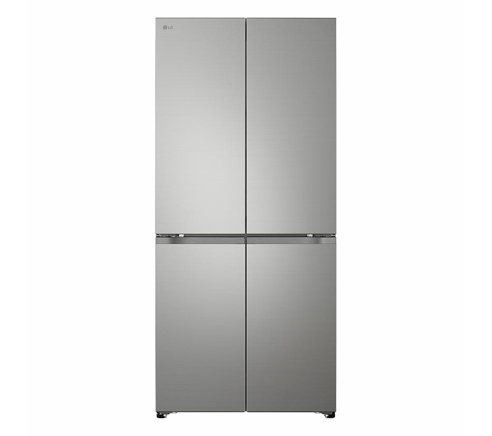 Lg Fit & Max GMBS30SEPY American-style Smart Fridge Freezer - Prime Silver, Silver/Grey